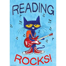 PETE THE CAT READING ROCKS POSTER-Learning Materials-JadeMoghul Inc.