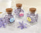"Petite Treat" Square Glass Favor Jar - Baby (Set of 12) (Available Personalized)-Favor Boxes Bags & Containers-JadeMoghul Inc.