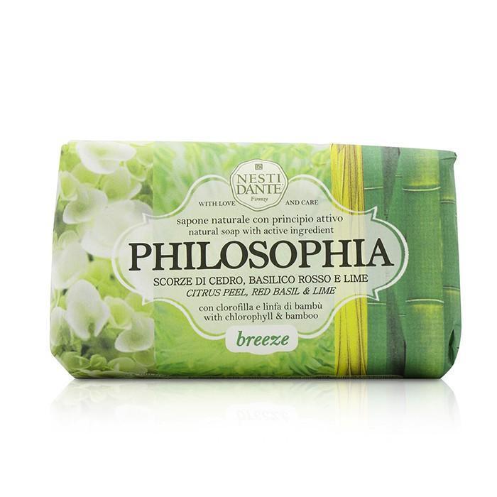 Philosophia Natural Soap - Breeze - Citrus Peel, Red Basil & Lime With Chlorophyll & Bamboo - 250g-8.8oz-All Skincare-JadeMoghul Inc.