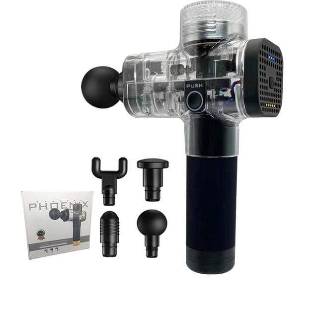 Phoenix A2 Massage Gun Muscle Relaxation Deep Tissue Massager Dynamic Therapy Vibrator Shaping Pain Relief Back Foot Massager AExp