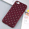 Polka Dot Silcone Shock Proof Phone Case For iPhone 11 Pro Max X XR XS Max 8 7 6 S Plus 5 S SE