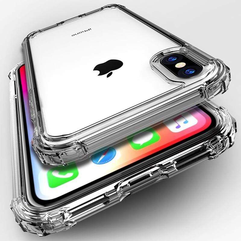 Shockproof Bumper Transparent Silicone Phone Case For iPhone 11 X XS XR XS Max 8 7 6 6S