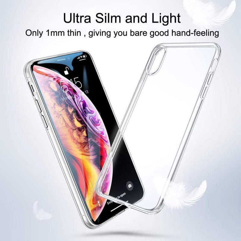 Slim Transparent Silicone Case For iPhone