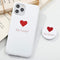 Summer Flower With Holder Soft Silicon Case For iPhone 11 Pro XR XS MAX X 7 8 6 6S Plus 5 5S  SE 2020 phone cases