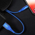 Phone Usb Cable For iPhone X 8 7 6 6S plus 5 5S SE Cable,USAMS 2.4A Fast Charger LED Lighting Sync Data Cable for iphone charger AExp