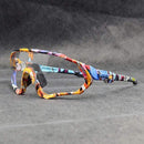 Photochromic Cycling Sunglasses Men Women Sport Road Mtb Mountain Bike Bicycle Glasses Cycling Glasses Eyewear Protection Goggle AExp
