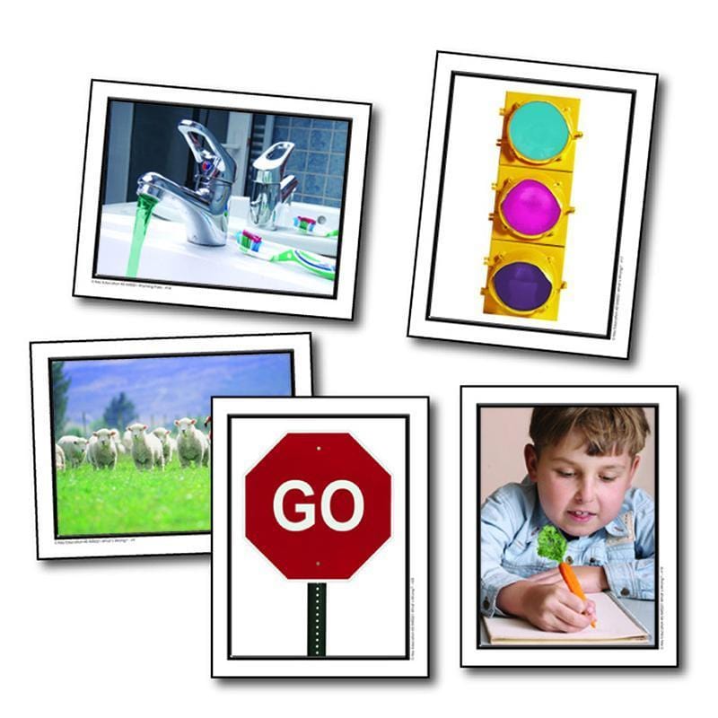 PHOTOGRAPHIC LEARNING CARDS WHATS-Learning Materials-JadeMoghul Inc.