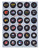 Photos NHL 30 Team Hockey Puck 15x15 Canvas Artissimo Designs