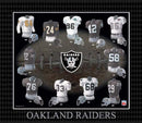 Team frame Oakland Raiders