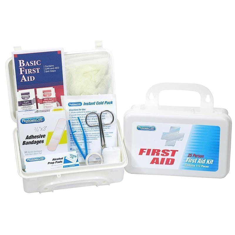 PHYSICIANSCARE 25 PERSON FIRST AID-Supplies-JadeMoghul Inc.