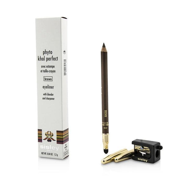 Phyto Khol Perfect Eyeliner (With Blender and Sharpener) - # Brown - 1.2g-0.04oz-Make Up-JadeMoghul Inc.