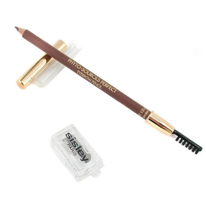 Phyto Sourcils Perfect Eyebrow Pencil (With Brush & Sharpener) - No. 02 Chatain - 0.55g-0.019oz-Make Up-JadeMoghul Inc.