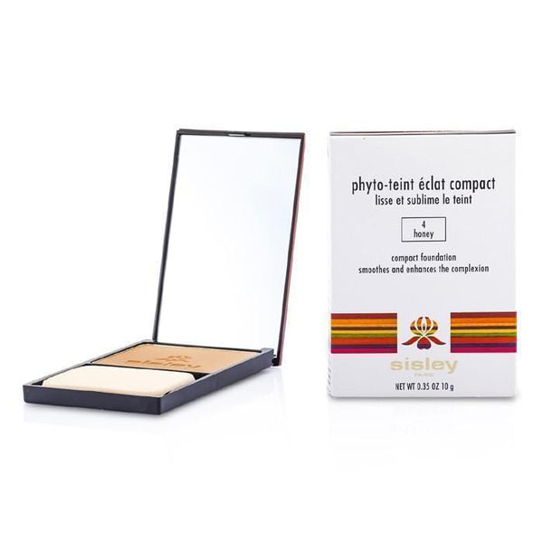 Phyto Teint Eclat Compact Foundation - # 4 Honey - 10g-0.35oz-Make Up-JadeMoghul Inc.