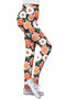 Pick Me Lucy Floral Printed Performance Leggings - Women-Pick Me-XS-Black/Pink/White-JadeMoghul Inc.