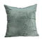 Pillows 18x18 Pillow Covers 18" x 7" x 18" Transitional Sea Foam Solid Pillow Cover With Poly Insert 4183 HomeRoots