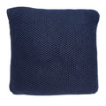 Pillows 18x18 Pillow Insert - 18" x 5" x 18" Transitional Blue Accent Pillow Cover With Down Insert HomeRoots