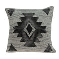 Pillows 20x20 Pillow Covers - 20" x 0.5" x 20" Southwest Gray Pillow Cover HomeRoots