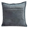 Pillows 20x20 Pillow Covers - 20" x 0.5" x 20" Transitional Charcoal Solid Quilted Pillow Cover HomeRoots