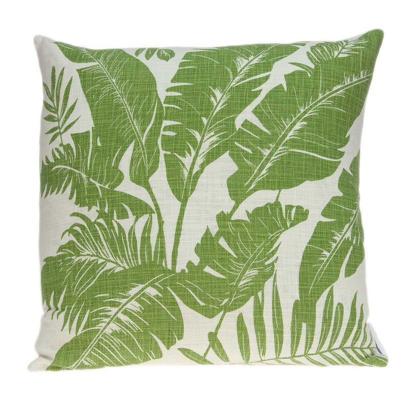 Pillows 20x20 Pillow Covers - 20" x 0.5" x 20" Tropical Green Pillow Cover HomeRoots