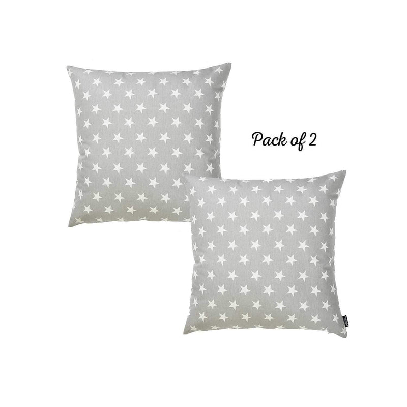 Pillows 20x20 Pillow Covers 20 "x 20" Easy-care Decorative Throw Pillow Case Set Of 2 Pcs Square 5573 HomeRoots