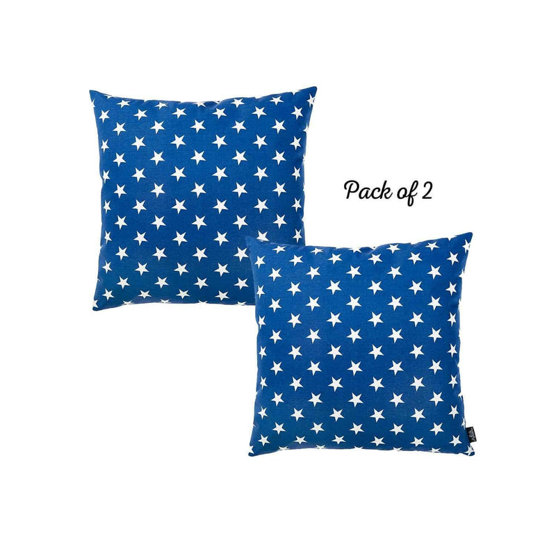 Pillows 20x20 Pillow Covers 20 "x 20" Easy-care Decorative Throw Pillow Case Set Of 2 Pcs Square 5578 HomeRoots