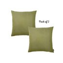 Pillows 20x20 Pillow Covers 20 "x 20" Easy-care Decorative Throw Pillow Case Set Of 2 Pcs Square 5588 HomeRoots