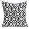 Pillows 20x20 Pillow Covers - 20" x 7" x 20" Cool Gray and White Pillow Cover With Poly Insert HomeRoots