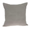 Pillows 20x20 Pillow Covers - 20" x 7" x 20" Transitional Gray Solid Pillow Cover With Poly Insert HomeRoots