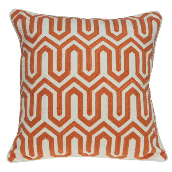 Pillows 20x20 Pillow Covers - 20" x 7" x 20" Transitional Multicolored Pillow Cover With Poly Insert HomeRoots