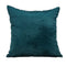 Pillows 20x20 Pillow Covers - 20" x 7" x 20" Transitional Teal Solid Pillow Cover With Poly Insert HomeRoots