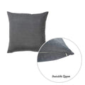 Pillows 20x20 Pillow Covers - 20"x20" Grey Honey Decorative Throw Pillow Cover (2 pcs in set) HomeRoots