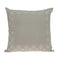 Pillows 20x20 Pillow Insert - 20" x 7" x 20" Clean Transitional Beige Cotton Pillow Cover With Down Insert HomeRoots