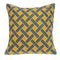 Pillows 20x20 Pillow Insert - 20" x 7" x 20" Transitional Gray and Orange Pillow Cover With Down Insert HomeRoots