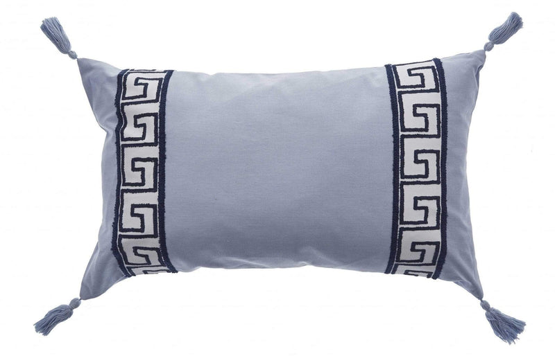 Pillows Accent Pillows - 12" x 20" Smoke Pillow HomeRoots