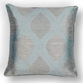 Pillows Accent Pillows - 18" x 18" Polyester Blue/Grey Pillow HomeRoots