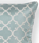 Pillows Accent Pillows - 18" x 18" Polyester Lt.Blue Pillow HomeRoots