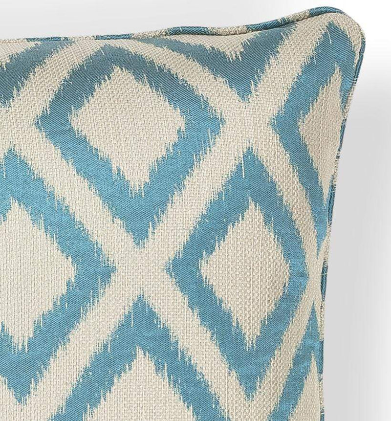 Pillows Accent Pillows - 18" x 18" Polyester Turquoise Pillow HomeRoots