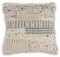 Pillows Accent Pillows - 18" x 18" Wool Ivory Pillow HomeRoots