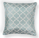 Pillows Accent Pillows - 20" x 20" Polyester Lt.Blue Pillow HomeRoots