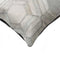 Pillows Best Pillow - 12" x 20" x 5" Gray Cowhide Hexagon - Pillow HomeRoots