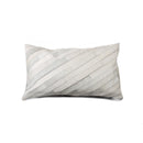 Pillows Best Pillow - 12" x 20" x 5" Gray Mosaic - Pillow HomeRoots