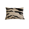 Pillows Best Pillow 12" x 20" x 5" Natural Cowhide Pillow 7012 HomeRoots