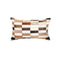 Pillows Best Pillow - 12" x 20" x 5" Tricolor Linear Cowhide - Pillow HomeRoots