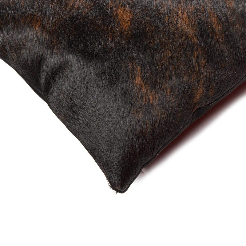 Pillows Best Pillow - 18" x 18" x 5" Chocolate, Cowhide - Pillow 2 Pack HomeRoots