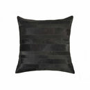 Pillows Black Pillows - 18" x 18" x 5" Black - Pillow HomeRoots