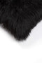 Pillows Black Pillows - 18" x 18" x 5" Black Sheepskin - Pillow HomeRoots