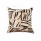 Pillows Black Pillows - 18" x 18" x 5" Zebra Black On White Patchwork Cowhide - Pillow HomeRoots