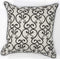 Pillows Black Throw Pillows - 18" x 18" Cotton White/Black Pillow HomeRoots