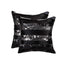 Pillows Black Throw Pillows - 18" x 18" x 5" Gold And Black - Pillow 2-Pack HomeRoots
