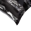 Pillows Black Throw Pillows - 18" x 18" x 5" Gold And Black - Pillow 2-Pack HomeRoots